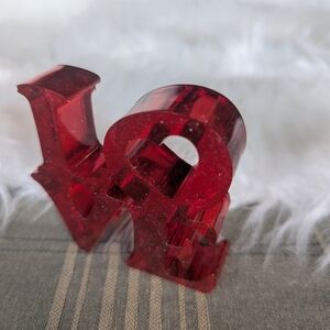 Resin Love letters